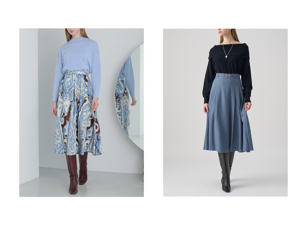 【ANAYI/アナイ】のメーレエンブロイダリー プルオーバー&メリノウールオフショルダー プルオーバー おすすめ!トレンド、レディースファッションの通販 おすすめ人気トレンドファッション通販アイテム インテリア・キッズ・メンズ・レディースファッション・服の通販 founy(ファニー)  ファッション Fashion レディースファッション Fashion for Women トップス・カットソー Cut & Sew Tops ニット Knit Tops & Sweaters カジュアルプルオーバー・ニットトップス Pullovers & Knit Tops / Casual Pullovers イタリア Italy ショルダー Shoulder, Shoulder Strap ストーン Stone, Gem-Like ドロップ Drop Shoulder, Dropped Style ハイネック High Neck, Mock Neck エレガント 上品 Elegant 新作・新入荷 New Arrivals / New In 春 Spring ホールガーメント WholeGarment, Seamless Knit ホワイト系 White ブラック系 Black ブルー系 Blue |ID:crp329100000224905