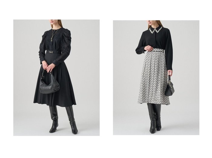 【ANAYI/アナイ】のカットジャガードパワショル ブラウス&【セットアップ対応商品】ダブルクロスフリンジビジュー ブラウス おすすめ!トレンド、レディースファッションの通販 おすすめ人気トレンドファッション通販アイテム 人気、トレンドファッション・服の通販 founy(ファニー) ファッション Fashion レディースファッション Fashion for Women トップス・カットソー Cut & Sew Tops シャツ・ブラウス・オフィスカジュアル Elegant Blouses & Button-Ups インナー Innerwear ギャザー Gathered, Ruffled ショルダー Shoulder, Shoulder Strap ジャカード/ジャガード Jacquard, Woven Pattern ジャケット Jacket, Outerwear スリーブ Sleeve, Long Sleeve / Short Sleeve フロント Front, Front Design メタル Metal, Metal Parts ロング Long, Long-Length エレガント 上品 Elegant 新作・新入荷 New Arrivals / New In |ID:crp329100000224907