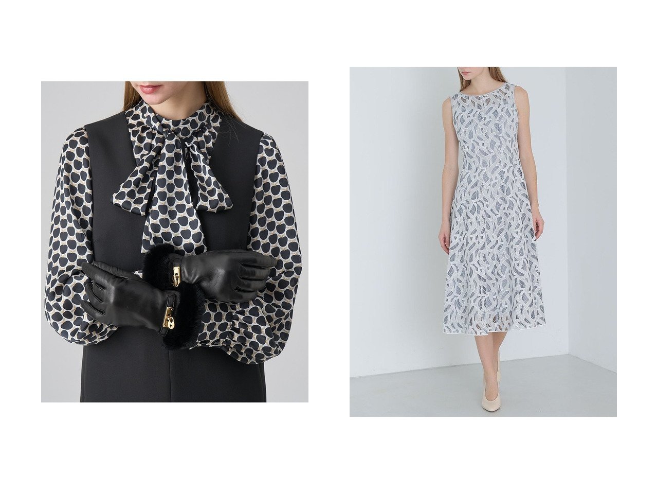 【ANAYI/アナイ】のカスカータチュールフレア ワンピース&【セットアップ対応商品】メーレプリントリボンタック ブラウス おすすめ!トレンド、レディースファッションの通販 おすすめ人気トレンドファッション通販アイテム インテリア・キッズ・メンズ・レディースファッション・服の通販 founy(ファニー)  ファッション Fashion レディースファッション Fashion for Women トップス・カットソー Cut & Sew Tops シャツ・ブラウス・オフィスカジュアル Elegant Blouses & Button-Ups ワンピース Dresses チュニック Tunic Tops & Dresses イタリア Italy カフス Cuff Design サテン Satin, Glossy Fabric スタンド Stand Collar, Upright Stand スリーブ Sleeve, Long Sleeve / Short Sleeve セットアップ Set-Up, Coordinated Outfit ドット Polka Dot, Dot Pattern プリント Print, Printed Pattern モチーフ Motif, Design Theme モノトーン Monotone, Black and White 無地 Plain, Solid Color リボン Ribbon, Bow ロング Long, Long-Length おすすめ Recommended / Our Picks 新作・新入荷 New Arrivals / New In ホワイト系 White ブラック系 Black レッド系 Red ブルー系 Blue |ID:crp329100000224908