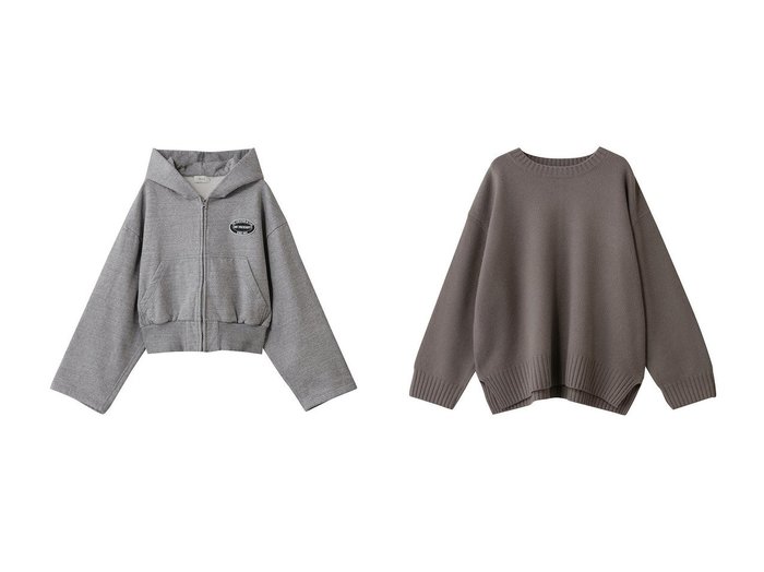 【GALLARDAGALANTE/ガリャルダガランテ】の【PEAS】杢ジップパーカー&ウールクループルオーバー おすすめ!トレンド、レディースファッションの通販 おすすめ人気トレンドファッション通販アイテム 人気、トレンドファッション・服の通販 founy(ファニー) ファッション Fashion レディースファッション Fashion for Women トップス・カットソー Cut & Sew Tops シャツ・ブラウス・オフィスカジュアル Elegant Blouses & Button-Ups レディースパーカー・カジュアルフーディー Casual Hoodies & Sweatshirts ロングTシャツ・Tシャツ Longline T-Shirts & Tees スウェット・クルーネックトップス Sweatshirts & Crewnecks / Relaxed Fit Sweat Tops カットソー・ベーシックTシャツ Cut-and-Sewn Tops / Stretch Tees & Basics ニット Knit Tops & Sweaters カジュアルプルオーバー・ニットトップス Pullovers & Knit Tops / Casual Pullovers デニム Denim, Jeans Material フォルム Silhouette, Form ヴィンテージ Vintage Style 新作・新入荷 New Arrivals / New In |ID:crp329100000224914