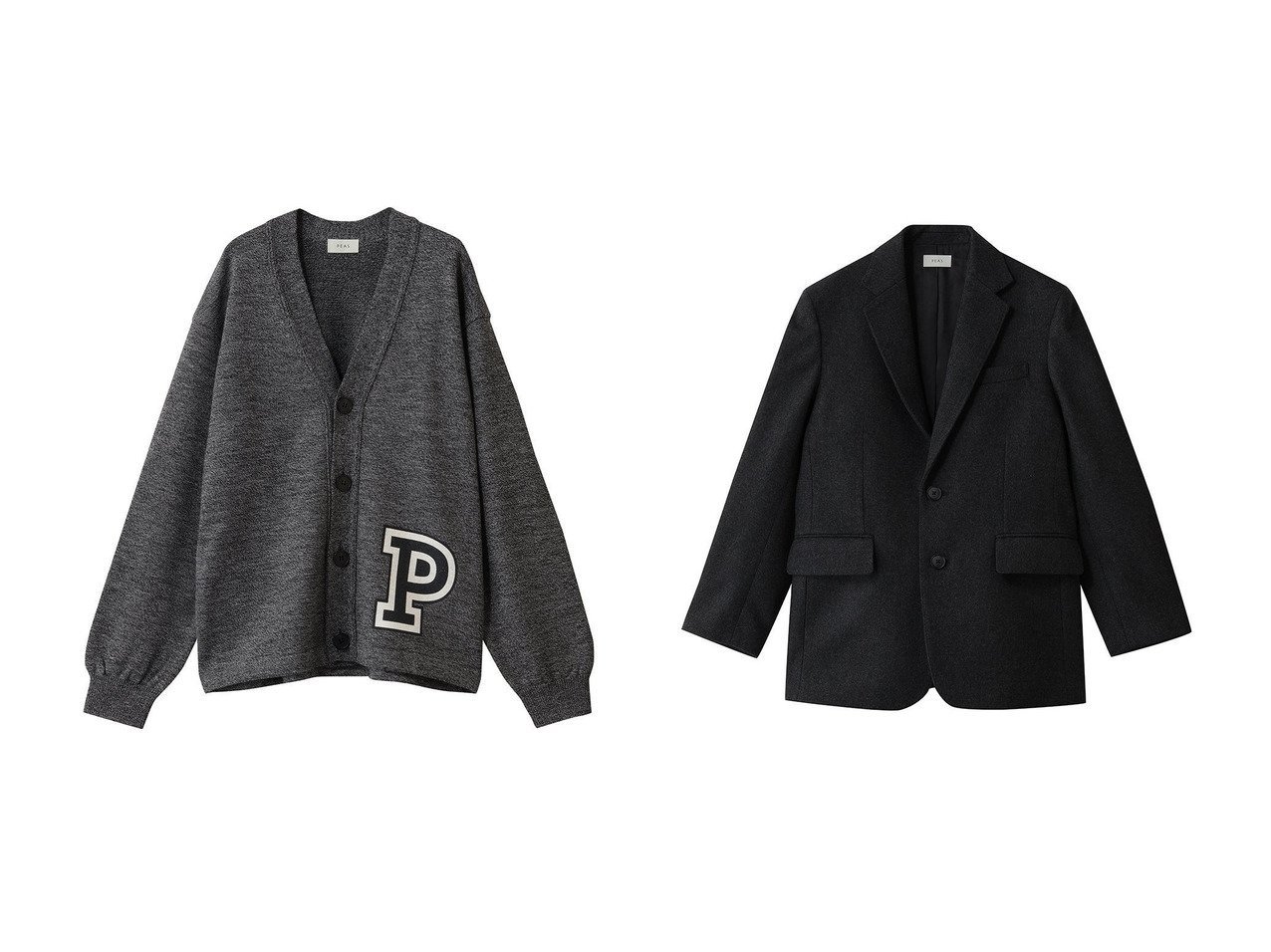 【GALLARDAGALANTE/ガリャルダガランテ】の【PEAS】レタードニットカーディガン&【PEAS】ドレスジャコート おすすめ!トレンド、レディースファッションの通販 おすすめ人気トレンドファッション通販アイテム インテリア・キッズ・メンズ・レディースファッション・服の通販 founy(ファニー)  ファッション Fashion レディースファッション Fashion for Women トップス・カットソー Cut & Sew Tops ニット Knit Tops & Sweaters カーディガン・羽織り Layered Style Cardigans アウター Coat / Outerwear Collection コート・ロングコート・ピーコート Long Coats, Peacoats & More ワンピース Dresses フォーマル・パーティードレス・結婚式用ドレス Elegant & Casual Dresses カーディガン Cardigan, Knitwear デニム Denim, Jeans Material プリント Print, Printed Pattern 新作・新入荷 New Arrivals / New In グレー系 Gray パープル系 Purple ブルー系 Blue |ID:crp329100000224915