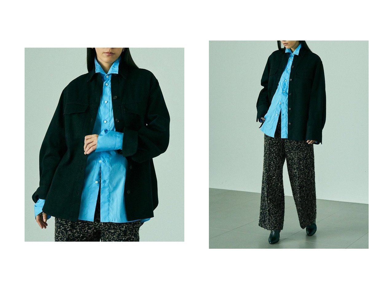 【Chaos/カオス】の【WHY NOT NOW】イーストデニムシャツ おすすめ！トレンド、レディースファッションの通販 おすすめ人気トレンドファッション通販アイテム インテリア・キッズ・メンズ・レディースファッション・服の通販 founy(ファニー) 　ファッション　Fashion　レディースファッション　Fashion for Women　トップス・カットソー　Cut & Sew Tops　シャツ・ブラウス・オフィスカジュアル　Elegant Blouses & Button-Ups　おすすめ　Recommended / Our Picks　コンパクト　Compact, Small Size　スリーブ　Sleeve, Long Sleeve / Short Sleeve　デニム　Denim, Jeans Material　ロング　Long, Long-Length　ワーク　Workwear, Utility Style　新作・新入荷　New Arrivals / New In　ブラック系　Black　|ID:crp329100000224932