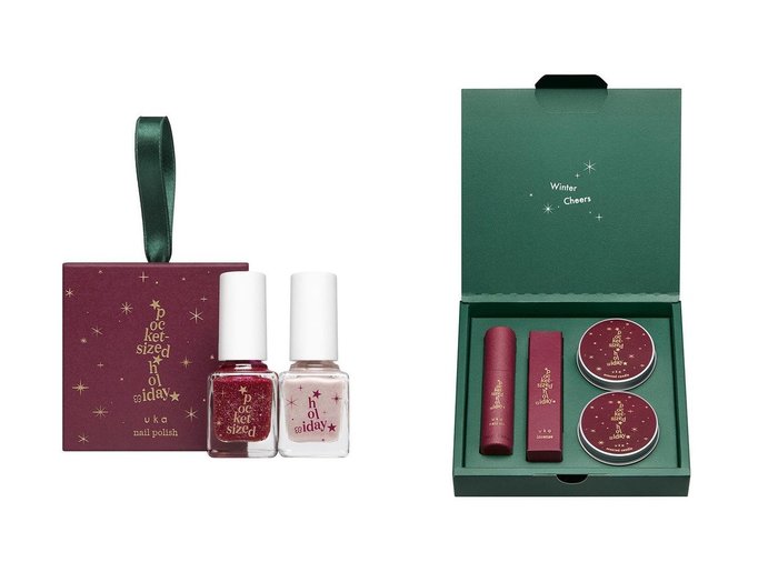 【Uka/ウカ】のuka ネイルポリッシュ ポケットサイズド ホリデー&uka ホリデーコフレ ポケットサイズド ホリデー おすすめ！トレンド、レディースファッションの通販 おすすめ人気トレンドファッション通販アイテム 人気、トレンドファッション・服の通販 founy(ファニー) ファッション Fashion レディースファッション Fashion for Women イラスト Illustration ガラス Glass, Glassware シンプル Simple, Minimal ネイル Nail, Nail Art パール Pearl, Pearl Accent モチーフ Motif, Design Theme ユニセックス Unisex, Genderless リボン Ribbon, Bow おすすめ Recommended / Our Picks エレガント 上品 Elegant ホリデーシーズン Holiday Season ギフト プレゼント Gift / Present 新作・新入荷 New Arrivals / New In |ID:crp329100000224948