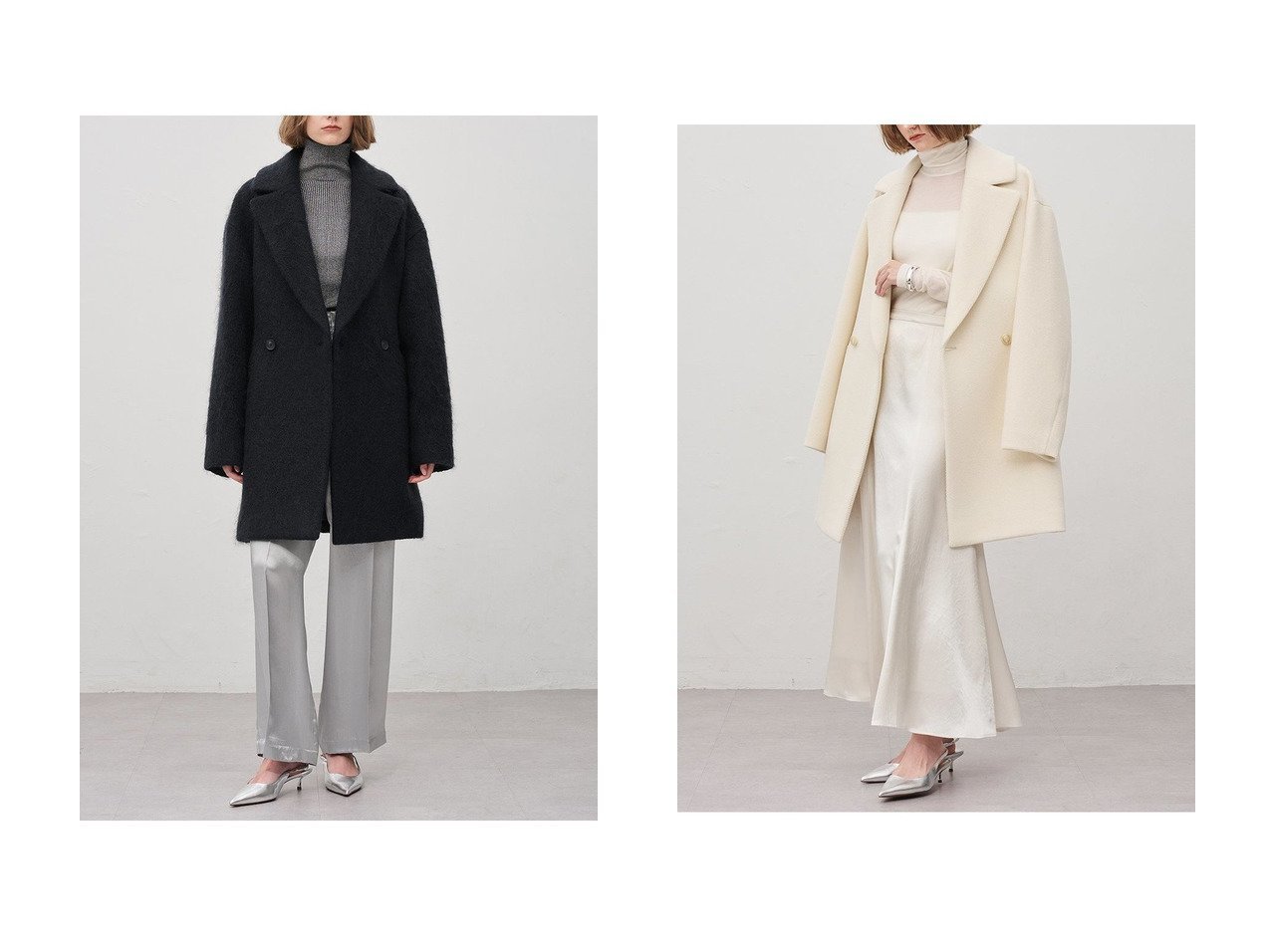 【uncrave/アンクレイヴ】のヘリンボーンパイル ジャコット&モヘアシャギー ジャコット おすすめ！トレンド、レディースファッションの通販 おすすめ人気トレンドファッション通販アイテム インテリア・キッズ・メンズ・レディースファッション・服の通販 founy(ファニー) 　ファッション　Fashion　レディースファッション　Fashion for Women　アウター　Coat / Outerwear Collection　コート・ロングコート・ピーコート　Long Coats, Peacoats & More　トレンド　Trend, Trending Now　メタル　Metal, Metal Parts　ラグジュアリー　Luxury, Elegant　リュクス　Luxury, Elegant, High-End, Chic　ロング　Long, Long-Length　ビジネス 仕事 通勤　Business / Work / Commuting　オケージョン　Occasion Wear　クラシカル　Classical, Vintage-Inspired　シェイプ　Shape, Slim Fit　シンプル　Simple, Minimal　ミドル　Middle Length, Mid Height　ブルー系　Blue　|ID:crp329100000224960