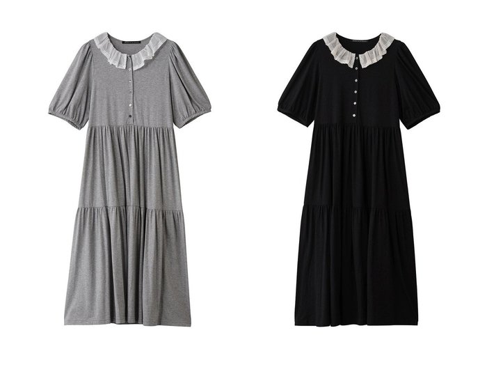 【Bilitis dix-sept ans/ビリティス ディセッタン】のチュールカラードレス おすすめ！トレンド、レディースファッションの通販 おすすめ人気トレンドファッション通販アイテム 人気、トレンドファッション・服の通販 founy(ファニー) ファッション Fashion レディースファッション Fashion for Women ワンピース Dresses フォーマル・パーティードレス・結婚式用ドレス Elegant & Casual Dresses チュニック Tunic Tops & Dresses 2025年 2025 2025-2026秋冬・A/W Autumn/Winter 2025–26 AW25–26 エアリー Airy Texture チュニック Tunic, Long Top ドレス Dress, One-Piece フェミニン Feminine, Girly ロング Long, Long-Length A/W・秋冬 Autumn/Winter |ID:crp329100000224974