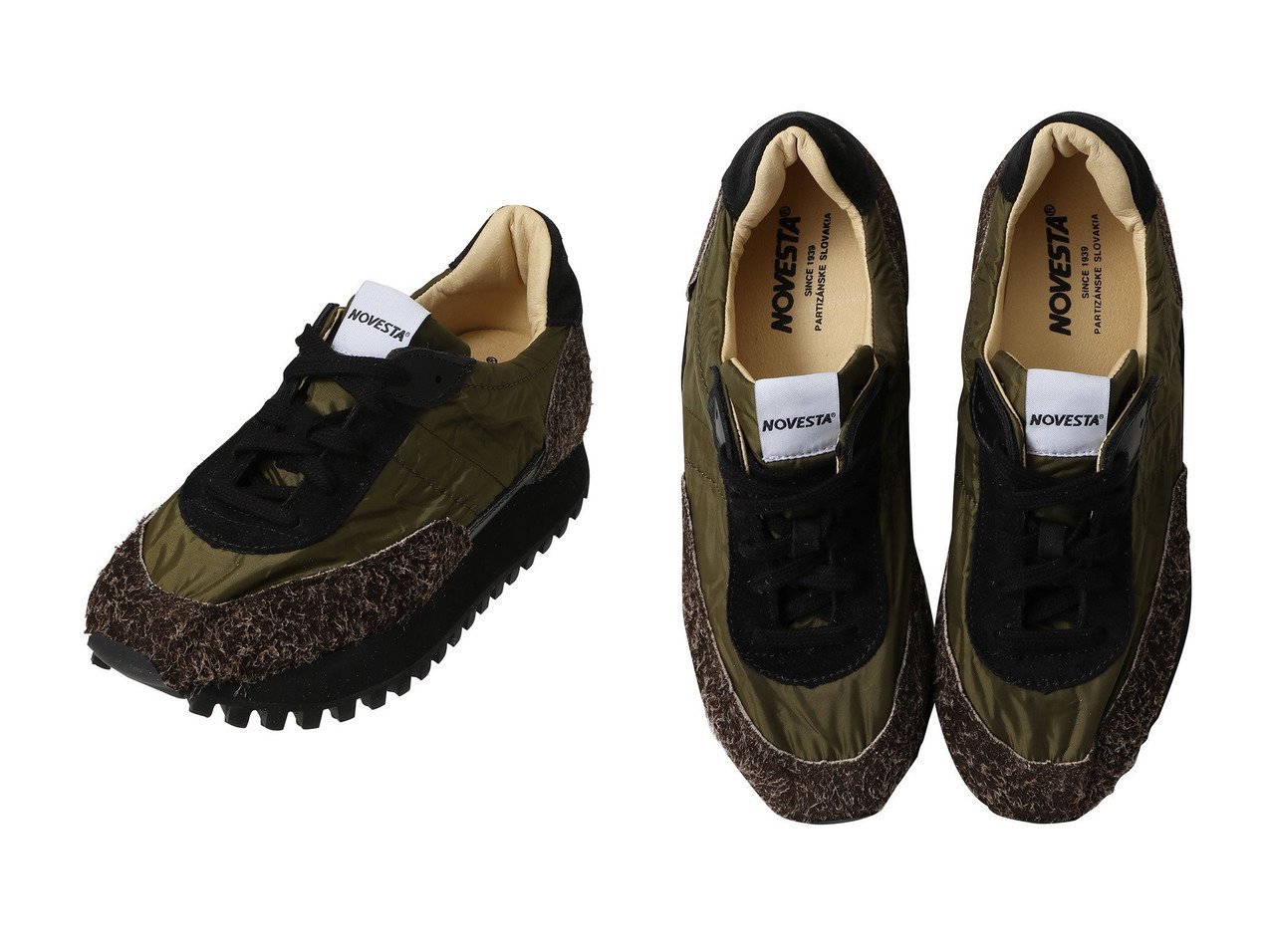 【NOVESTA/ノヴェスタ】のMARATHON RUNNER SUPER TRAIL HAIRY スニーカー おすすめ！トレンド、レディースファッションの通販 おすすめ人気トレンドファッション通販アイテム インテリア・キッズ・メンズ・レディースファッション・服の通販 founy(ファニー) 　ファッション　Fashion　レディースファッション　Fashion for Women　ユニセックス　Unisex, Genderless　スウェット / スエット　Sweatshirt, Sweatwear　スニーカー　Sneakers, Trainers　スラックス　Slacks, Dress Pants　デニム　Denim, Jeans Material　再入荷　Restock / Back in Stock　軽量　Lightweight, Ultra Light　グリーン系　Green　|ID:crp329100000224977