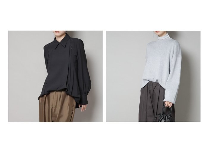 【nano universe/ナノ ユニバース】のダブルクロス衿付きハシゴレースブラウス&毛玉抑制ニットプルオーバー(セットアップ可) おすすめ！トレンド、レディースファッションの通販 おすすめ人気トレンドファッション通販アイテム インテリア・キッズ・メンズ・レディースファッション・服の通販 founy(ファニー) https://founy.com/ ファッション Fashion レディースファッション Fashion for Women トップス・カットソー Cut & Sew Tops シャツ・ブラウス・オフィスカジュアル Elegant Blouses & Button-Ups ニット Knit Tops & Sweaters カジュアルプルオーバー・ニットトップス Pullovers & Knit Tops / Casual Pullovers ウォッシャブル Machine Washable クラシック Classic, Timeless Style ストレッチ Stretch, Stretchy Fabric ダブル Double, Double-Breasted デニム Denim, Jeans Material フェミニン Feminine, Girly ベーシック Basic, Essential モダン Modern, Contemporary レース Lace, Lace Fabric ロング Long, Long-Length ワイド Wide, Wide Fit 冬 Winter / This Winter おすすめ Recommended / Our Picks ビジネス 仕事 通勤 Business / Work / Commuting 2025年 2025 2025-2026秋冬・A/W Autumn/Winter 2025–26 AW25–26 |ID:crp329100000224981