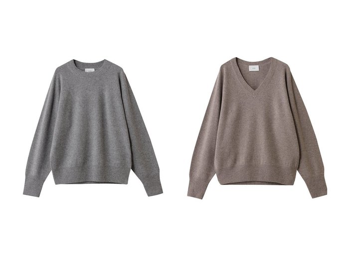 【SCEARN/セアン】のCASHMERE MIDDLE GAUGE ニット&CASHMERE MIDDLE GAUGE ニット おすすめ！トレンド、レディースファッションの通販 おすすめ人気トレンドファッション通販アイテム インテリア・キッズ・メンズ・レディースファッション・服の通販 founy(ファニー) https://founy.com/ ファッション Fashion レディースファッション Fashion for Women トップス・カットソー Cut & Sew Tops ニット Knit Tops & Sweaters カジュアルプルオーバー・ニットトップス Pullovers & Knit Tops / Casual Pullovers シンプル Simple, Minimal フォルム Silhouette, Form ホールガーメント WholeGarment, Seamless Knit エレガント 上品 Elegant 定番 Standard, Basic Item 新作・新入荷 New Arrivals / New In A/W・秋冬 Autumn/Winter フィット Fit, Slim Fit |ID:crp329100000225007