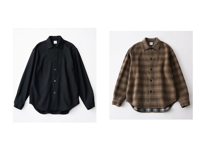 【GOOD PEOPLE GOOD STITCHING GOOD PRODUCT / MEN/グッド ピープル グッド ステッチング グッド プロダクト】の【MEN】オーバー シャツ ジャケット&【MEN】オーバー シャツ ジャケット おすすめ！トレンド、メンズファッションの通販 おすすめ人気トレンドファッション通販アイテム 人気、トレンドファッション・服の通販 founy(ファニー) ファッション Fashion メンズファッション Fashion for Men インナー Innerwear ジャケット Jacket, Outerwear エレガント 上品 Elegant 冬 Winter / This Winter 新作・新入荷 New Arrivals / New In A/W・秋冬 Autumn/Winter チェック Check, Plaid, Tartan ベロア Velour, Soft Velvet 無地 Plain, Solid Color |ID:crp329100000225011