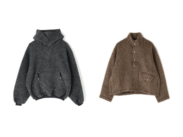 【LE PHIL/ル フィル】のSWEAT HOODIE&SHAGGY TOP おすすめ！トレンド、レディースファッションの通販 おすすめ人気トレンドファッション通販アイテム 人気、トレンドファッション・服の通販 founy(ファニー) ファッション Fashion レディースファッション Fashion for Women トップス・カットソー Cut & Sew Tops シャツ・ブラウス・オフィスカジュアル Elegant Blouses & Button-Ups レディースパーカー・カジュアルフーディー Casual Hoodies & Sweatshirts ロングTシャツ・Tシャツ Longline T-Shirts & Tees スウェット・クルーネックトップス Sweatshirts & Crewnecks / Relaxed Fit Sweat Tops カットソー・ベーシックTシャツ Cut-and-Sewn Tops / Stretch Tees & Basics アウター Coat / Outerwear Collection レディースジャケット・軽アウター Jackets スタンダード Standard, Basic ニューヨーク New York, NYC Style リラックス Relax, Relaxed Fit エレガント 上品 Elegant 再入荷 Restock / Back in Stock |ID:crp329100000225024
