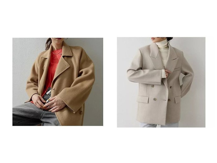 【Whim Gazette/ウィムガゼット】のボンディングオーバージャケット&リバーPコート おすすめ！トレンド、レディースファッションの通販 おすすめ人気トレンドファッション通販アイテム 人気、トレンドファッション・服の通販 founy(ファニー) 　ファッション　Fashion　レディースファッション　Fashion for Women　アウター　Coat / Outerwear Collection　コート・ロングコート・ピーコート　Long Coats, Peacoats & More　Pコート　Pea Coats　レディースジャケット・軽アウター　Jackets　2025年　2025　2025-2026秋冬・A/W　Autumn/Winter 2025–26 AW25–26　インナー　Innerwear　ベーシック　Basic, Essential　ロング　Long, Long-Length　エレガント 上品　Elegant　防寒　Cold Protection, Winter-Ready　クール　Cool, Chic　ジャケット　Jacket, Outerwear　ストレッチ　Stretch, Stretchy Fabric　セットアップ　Set-Up, Coordinated Outfit　フォルム　Silhouette, Form　ボンディング　Bonding, Bonded Fabric　おすすめ　Recommended / Our Picks　|ID:crp329100000225025