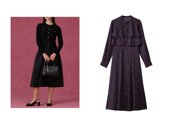 【ANAYI/アナイ】のホースシューPTフリルワンピース&グログランコンビベルト付き ワンピース おすすめ!トレンド、レディースファッションの通販 おすすめ人気トレンドファッション通販アイテム 人気、トレンドファッション・服の通販 founy(ファニー) ファッション Fashion レディースファッション Fashion for Women ワンピース Dresses チュニック Tunic Tops & Dresses ベルト&ウエストマーク Belts & Waist Accessories 2025年 2025 2025-2026秋冬・A/W Autumn/Winter 2025–26 AW25–26 コンビ Combo, Combination Style チュニック Tunic, Long Top ドッキング Docking, Mixed Material ドレス Dress, One-Piece ポケット Pocket, Pocket Detail エレガント 上品 Elegant A/W・秋冬 Autumn/Winter スリーブ Sleeve, Long Sleeve / Short Sleeve ドット Polka Dot, Dot Pattern フリル Frill, Ruffle フレア Flare, Flared プリント Print, Printed Pattern ロング Long, Long-Length 新作・新入荷 New Arrivals / New In |ID:crp329100000225047