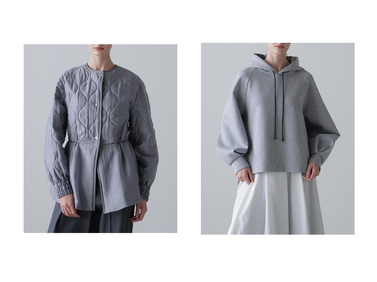 【ADORE/アドーア】のドライタッチダンボールトップス&シアーキルティングコート おすすめ！トレンド、レディースファッションの通販 おすすめ人気トレンドファッション通販アイテム インテリア・キッズ・メンズ・レディースファッション・服の通販 founy(ファニー) 　ファッション　Fashion　レディースファッション　Fashion for Women　アウター　Coat / Outerwear Collection　コート・ロングコート・ピーコート　Long Coats, Peacoats & More　トップス・カットソー　Cut & Sew Tops　シャツ・ブラウス・オフィスカジュアル　Elegant Blouses & Button-Ups　レディースパーカー・カジュアルフーディー　Casual Hoodies & Sweatshirts　ロングTシャツ・Tシャツ　Longline T-Shirts & Tees　スウェット・クルーネックトップス　Sweatshirts & Crewnecks / Relaxed Fit Sweat Tops　カットソー・ベーシックTシャツ　Cut-and-Sewn Tops / Stretch Tees & Basics　キルティング　Quilted, Quilting　シアー　Sheer, See-Through　ショート　Short, Short Length　ジャケット　Jacket, Outerwear　ストリング　String, Drawstring　エレガント 上品　Elegant　ルーズ　Loose, Oversized　ブラック系　Black　ブルー系　Blue　グレー系　Gray　|ID:crp329100000225079