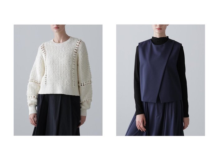 【ADORE/アドーア】のミックスヤーンニット&ハイゲージクリアジャージー おすすめ!トレンド、レディースファッションの通販 おすすめ人気トレンドファッション通販アイテム インテリア・キッズ・メンズ・レディースファッション・服の通販 founy(ファニー) https://founy.com/ ファッション Fashion レディースファッション Fashion for Women トップス・カットソー Cut & Sew Tops ニット Knit Tops & Sweaters カジュアルプルオーバー・ニットトップス Pullovers & Knit Tops / Casual Pullovers アウター Coat / Outerwear Collection レディースジャケット・軽アウター Jackets スパンコール Sequins, Sequin Embellishment 冬 Winter / This Winter おすすめ Recommended / Our Picks コンパクト Compact, Small Size シンプル Simple, Minimal ジャケット Jacket, Outerwear セットアップ Set-Up, Coordinated Outfit バランス Balance, Style Balance ベスト Vest, Waistcoat ボトム Bottoms, Lower Wear エレガント 上品 Elegant |ID:crp329100000225083