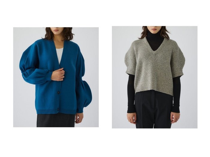 【RIM.ARK/リムアーク】のニットカーディガン&ニット おすすめ!トレンド、レディースファッションの通販 おすすめ人気トレンドファッション通販アイテム インテリア・キッズ・メンズ・レディースファッション・服の通販 founy(ファニー) https://founy.com/ ファッション Fashion レディースファッション Fashion for Women トップス・カットソー Cut & Sew Tops ニット Knit Tops & Sweaters カーディガン・羽織り Layered Style Cardigans ボリューム袖・フリルスリーブブラウス Voluminous & Ruffle Sleeves / Puffy Sleeve Tops ベスト&ジレ / 重ね着スタイル Vests & Gilets カジュアルプルオーバー・ニットトップス Pullovers & Knit Tops / Casual Pullovers おすすめ Recommended / Our Picks カーディガン Cardigan, Knitwear ダブル Double, Double-Breasted バランス Balance, Style Balance フェイス Face, Facial Design ボックス Boxy, Box Shape 新作・新入荷 New Arrivals / New In |ID:crp329100000225101