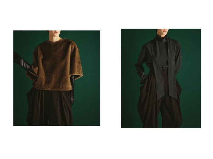 【RIM.ARK/リムアーク】のトップス&トップス おすすめ!トレンド、レディースファッションの通販 おすすめ人気トレンドファッション通販アイテム インテリア・キッズ・メンズ・レディースファッション・服の通販 founy(ファニー) https://founy.com/ ファッション Fashion レディースファッション Fashion for Women トップス・カットソー Cut & Sew Tops シャツ・ブラウス・オフィスカジュアル Elegant Blouses & Button-Ups おすすめ Recommended / Our Picks スクエア Square, Square Shape スリーブ Sleeve, Long Sleeve / Short Sleeve ダウン Down, Puffer フェイクファー Faux Fur, Imitation Fur ラグジュアリー Luxury, Elegant リラックス Relax, Relaxed Fit ロング Long, Long-Length 新作・新入荷 New Arrivals / New In A/W・秋冬 Autumn/Winter オケージョン Occasion Wear シャンブレー Chambray, Denim-Like Fabric スカーフ Scarf, Neckwear スタイリッシュ Stylish, Fashionable ボウタイ Bow Tie, Neck Bow リボン Ribbon, Bow 定番 Standard, Basic Item |ID:crp329100000225103