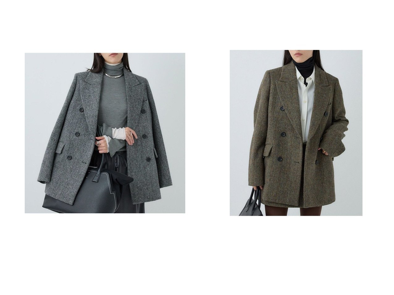 【Chaos/カオス】のハリスダブルジャケット おすすめ！トレンド、レディースファッションの通販 おすすめ人気トレンドファッション通販アイテム インテリア・キッズ・メンズ・レディースファッション・服の通販 founy(ファニー) 　ファッション　Fashion　レディースファッション　Fashion for Women　アウター　Coat / Outerwear Collection　レディースジャケット・軽アウター　Jackets　インナー　Innerwear　ジャケット　Jacket, Outerwear　スウェット / スエット　Sweatshirt, Sweatwear　ロング　Long, Long-Length　定番　Standard, Basic Item　新作・新入荷　New Arrivals / New In　ブラウン系　Brown　|ID:crp329100000225115