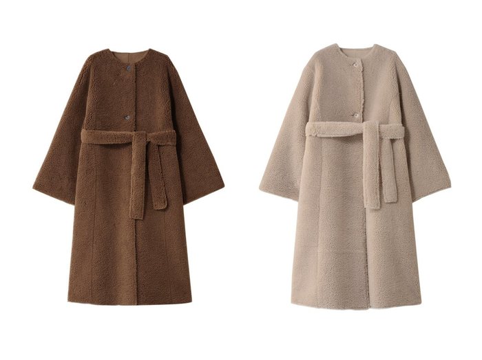 【LIGNAGGIO/リナージオ】のラム風 ボアタイプコート おすすめ!トレンド、レディースファッションの通販 おすすめ人気トレンドファッション通販アイテム 人気、トレンドファッション・服の通販 founy(ファニー) ファッション Fashion レディースファッション Fashion for Women アウター Coat / Outerwear Collection コート・ロングコート・ピーコート Long Coats, Peacoats & More ショート Short, Short Length リュクス Luxury, Elegant, High-End, Chic ロング Long, Long-Length 新作・新入荷 New Arrivals / New In A/W・秋冬 Autumn/Winter |ID:crp329100000225140