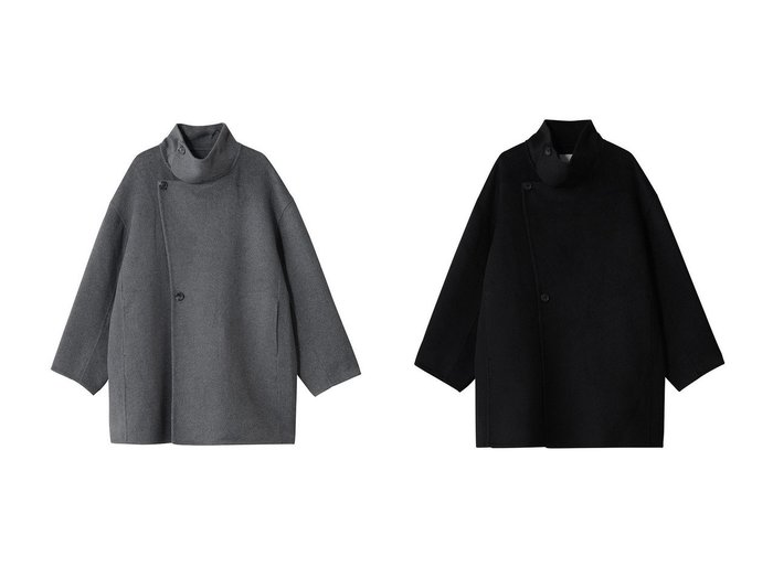 【MIDIUMISOLID/ミディウミソリッド】のstand rever coat コート おすすめ!トレンド、レディースファッションの通販 おすすめ人気トレンドファッション通販アイテム 人気、トレンドファッション・服の通販 founy(ファニー) ファッション Fashion レディースファッション Fashion for Women アウター Coat / Outerwear Collection コート・ロングコート・ピーコート Long Coats, Peacoats & More インナー Innerwear ショート Short, Short Length スタンド Stand Collar, Upright Stand 新作・新入荷 New Arrivals / New In |ID:crp329100000225141