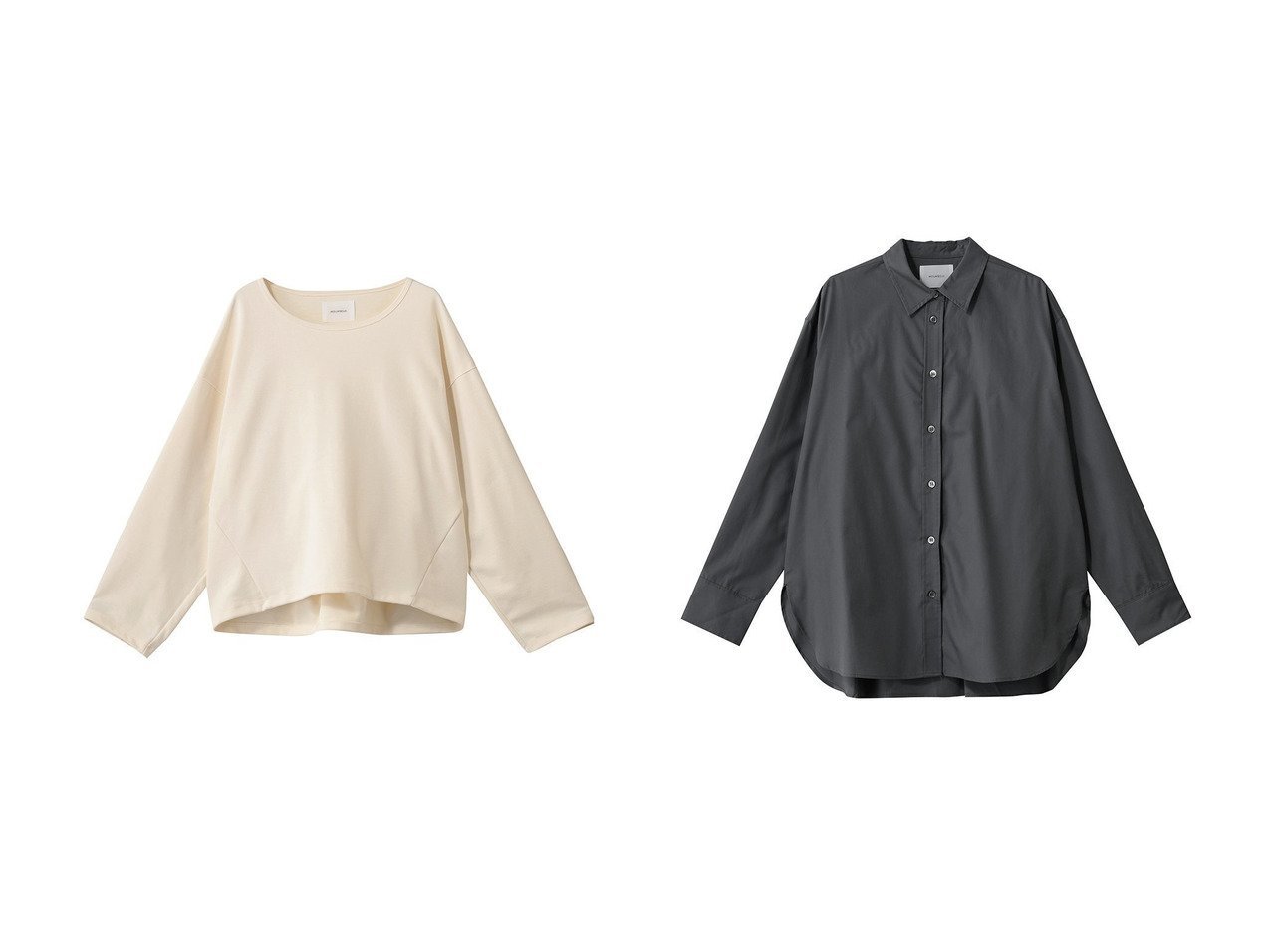 【MIDIUMISOLID/ミディウミソリッド】のbasic backgathered shirt シャツ&wide cocoon PO プルオーバー おすすめ！トレンド、レディースファッションの通販 おすすめ人気トレンドファッション通販アイテム インテリア・キッズ・メンズ・レディースファッション・服の通販 founy(ファニー) 　ファッション　Fashion　レディースファッション　Fashion for Women　トップス・カットソー　Cut & Sew Tops　シャツ・ブラウス・オフィスカジュアル　Elegant Blouses & Button-Ups　ロングTシャツ・Tシャツ　Longline T-Shirts & Tees　カジュアルプルオーバー・ニットトップス　Pullovers & Knit Tops / Casual Pullovers　カットソー・ベーシックTシャツ　Cut-and-Sewn Tops / Stretch Tees & Basics　エレガント 上品　Elegant　シンプル　Simple, Minimal　スリーブ　Sleeve, Long Sleeve / Short Sleeve　リラックス　Relax, Relaxed Fit　ロング　Long, Long-Length　新作・新入荷　New Arrivals / New In　A/W・秋冬　Autumn/Winter　ギャザー　Gathered, Ruffled　ベーシック　Basic, Essential　ホワイト系　White　ブラウン系　Brown　ブラック系　Black　|ID:crp329100000225188