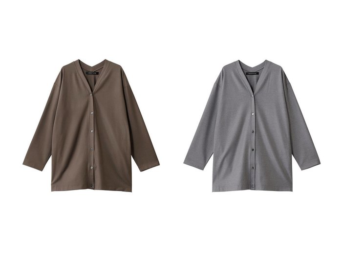 【mizuiro ind/ミズイロ インド】のD カーディガン おすすめ！トレンド、レディースファッションの通販 おすすめ人気トレンドファッション通販アイテム 人気、トレンドファッション・服の通販 founy(ファニー) ファッション Fashion レディースファッション Fashion for Women トップス・カットソー Cut & Sew Tops ニット Knit Tops & Sweaters カーディガン・羽織り Layered Style Cardigans カーディガン Cardigan, Knitwear シンプル Simple, Minimal バランス Balance, Style Balance 新作・新入荷 New Arrivals / New In |ID:crp329100000225194