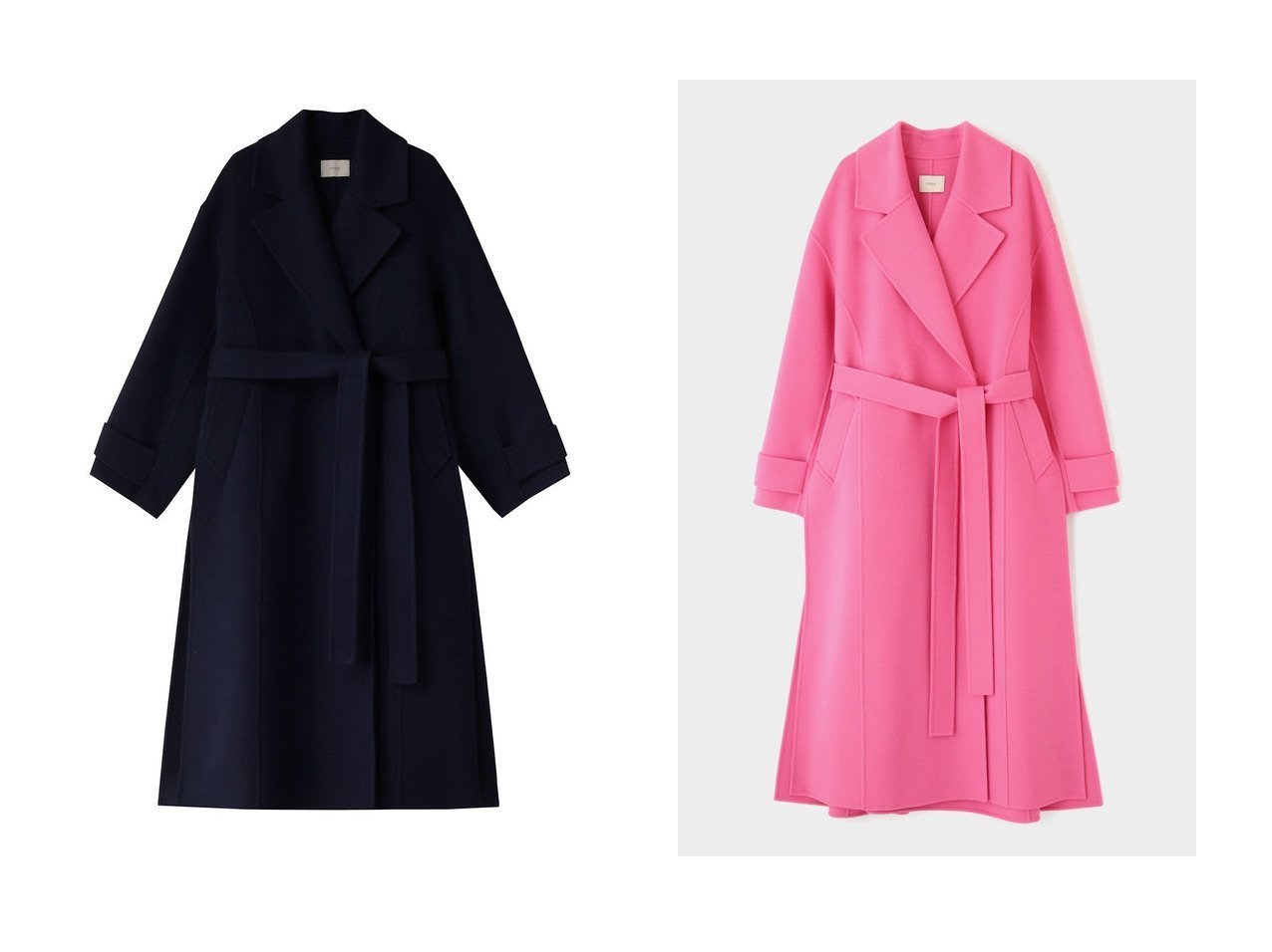 【LE PHIL/ル フィル】のソフトウールリバートレンチコート おすすめ！トレンド、レディースファッションの通販 おすすめ人気トレンドファッション通販アイテム インテリア・キッズ・メンズ・レディースファッション・服の通販 founy(ファニー) 　ファッション　Fashion　レディースファッション　Fashion for Women　アウター　Coat / Outerwear Collection　コート・ロングコート・ピーコート　Long Coats, Peacoats & More　トレンチコート / 春秋の定番アウター　Trench Coats　エレガント 上品　Elegant　スリット　Slit, Slit Detail　ダブル　Double, Double-Breasted　フォルム　Silhouette, Form　マキシ　Maxi, Full Length　リバーシブル　Reversible, Two-Sided　リラックス　Relax, Relaxed Fit　ロング　Long, Long-Length　レッド系　Red　ブルー系　Blue　|ID:crp329100000225198