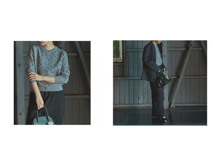 【marjour/マージュール】のJACQUARD DOT KNIT CARDIGAN おすすめ!トレンド、レディースファッションの通販 おすすめ人気トレンドファッション通販アイテム 人気、トレンドファッション・服の通販 founy(ファニー) ファッション Fashion レディースファッション Fashion for Women トップス・カットソー Cut & Sew Tops ニット Knit Tops & Sweaters カーディガン・羽織り Layered Style Cardigans おすすめ Recommended / Our Picks カーディガン Cardigan, Knitwear シンプル Simple, Minimal ストレッチ Stretch, Stretchy Fabric スラックス Slacks, Dress Pants タンク Tank Top, Sleeveless Top トレンド Trend, Trending Now ドット Polka Dot, Dot Pattern パターン Pattern, Design Print フレア Flare, Flared ボトム Bottoms, Lower Wear ワイド Wide, Wide Fit 今季 This Season, Current Season 定番 Standard, Basic Item 春 Spring |ID:crp329100000225213