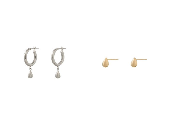 【MARIHA/マリハ】の光の雫 フープピアス&光の雫 スタッドピアス おすすめ！トレンド、レディースファッションの通販 おすすめ人気トレンドファッション通販アイテム 人気、トレンドファッション・服の通販 founy(ファニー) ファッション Fashion レディースファッション Fashion for Women ジュエリー Jewelry ファッションリング Fashion Rings イヤリング・フープ・ドロップタイプ Hoop, Drop & Clip Earrings イヤリング Earrings パーティ Party, Party Style モチーフ Motif, Design Theme リュクス Luxury, Elegant, High-End, Chic 新作・新入荷 New Arrivals / New In |ID:crp329100000225221