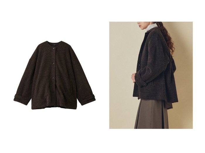 【FLORENT/フローレント】のリサイクルウール ライト パイル ジャケット おすすめ！トレンド、レディースファッションの通販 おすすめ人気トレンドファッション通販アイテム 人気、トレンドファッション・服の通販 founy(ファニー) ファッション Fashion レディースファッション Fashion for Women アウター Coat / Outerwear Collection レディースジャケット・軽アウター Jackets ブルゾンジャケット・スポーティアウター Blouson Jackets ジャケット Jacket, Outerwear ブルゾン Blouson, Bomber Jacket 新作・新入荷 New Arrivals / New In 羽織 Haori, Light Jacket |ID:crp329100000225223