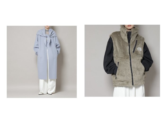 【nano universe/ナノ ユニバース】のSUPER110blend リバーノーカラーロングコート&Versa Loft Vest おすすめ！トレンド、レディースファッションの通販 おすすめ人気トレンドファッション通販アイテム 人気、トレンドファッション・服の通販 founy(ファニー) ファッション Fashion レディースファッション Fashion for Women アウター Coat / Outerwear Collection コート・ロングコート・ピーコート Long Coats, Peacoats & More トップス・カットソー Cut & Sew Tops ベスト&ジレ / 重ね着スタイル Vests & Gilets インナー Innerwear シンプル Simple, Minimal ダブル Double, Double-Breasted バランス Balance, Style Balance フェイス Face, Facial Design フロント Front, Front Design ポケット Pocket, Pocket Detail リラックス Relax, Relaxed Fit ロング Long, Long-Length エレガント 上品 Elegant 2025年 2025 2025-2026秋冬・A/W Autumn/Winter 2025–26 AW25–26 |ID:crp329100000225232