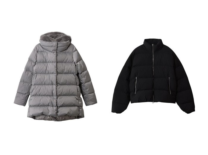 【Oblada/オブラダ】のEXTREME DOWN JACKET ダウンジャケット&【HERNO/ヘルノ】のフェイクファーコンビダウンコート おすすめ！トレンド、レディースファッションの通販 おすすめ人気トレンドファッション通販アイテム 人気、トレンドファッション・服の通販 founy(ファニー) ファッション Fashion レディースファッション Fashion for Women アウター Coat / Outerwear Collection コート・ロングコート・ピーコート Long Coats, Peacoats & More ダウンジャケット・軽量ダウン Warm & Lightweight Down Jackets レディースジャケット・軽アウター Jackets オケージョン Occasion Wear ダウン Down, Puffer エレガント 上品 Elegant 新作・新入荷 New Arrivals / New In 軽量 Lightweight, Ultra Light 防寒 Cold Protection, Winter-Ready コンパクト Compact, Small Size ジャケット Jacket, Outerwear スリーブ Sleeve, Long Sleeve / Short Sleeve バランス Balance, Style Balance ボトム Bottoms, Lower Wear |ID:crp329100000225242