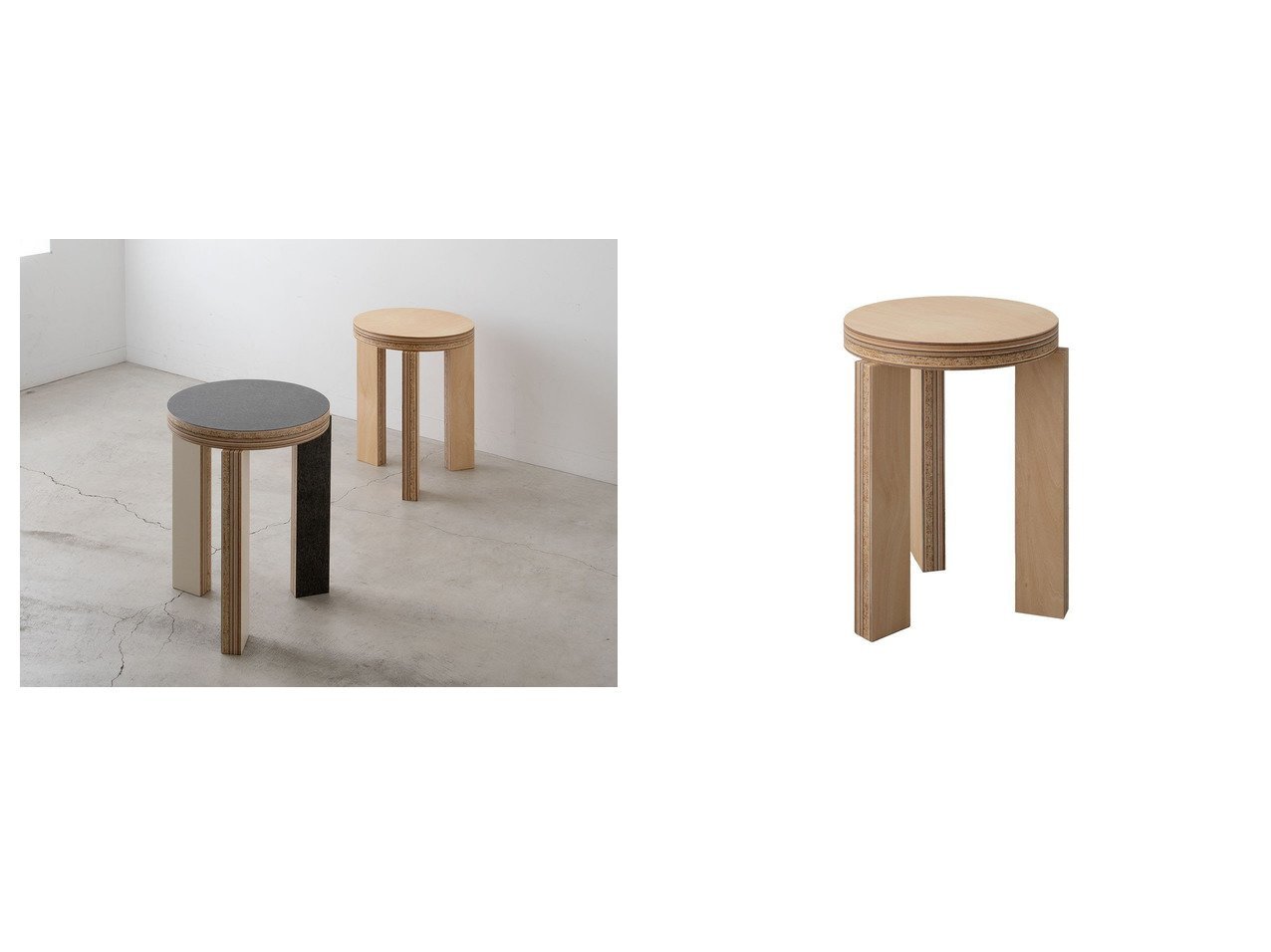 【FLANGE plywood/フランジ プライウッド】のマル スツール おすすめ！インテリア雑貨、家具 おすすめ人気トレンドファッション通販アイテム インテリア・キッズ・メンズ・レディースファッション・服の通販 founy(ファニー) 　送料無料　Free Shipping　ウッド　Wooden Design　フォルム　Silhouette, Form　ローズ　Rose, Rose Motif　ホーム・キャンプ・アウトドア・お取り寄せ　Home Living / Home & Lifestyle / Camping Gear / Outdoor Camping　家具・インテリア　Home Furniture & Interior. Stylish & Functional Living Spaces　チェア・椅子　Seating & Chairs　スツール・バースツール　Stools & Bar Stools　|ID:crp329100000225266