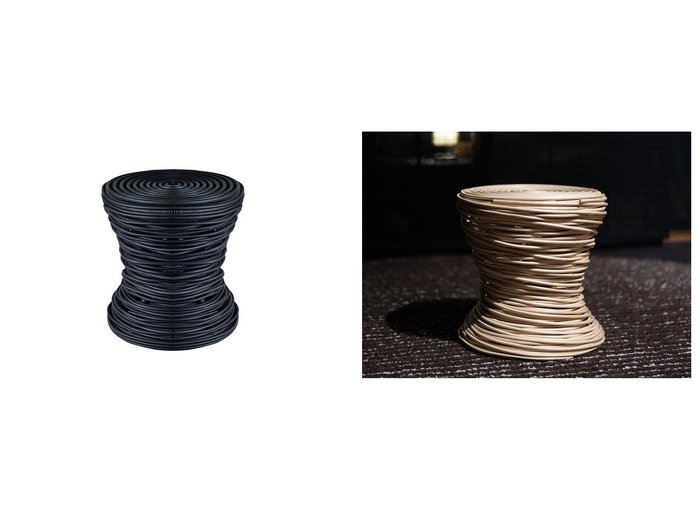 【SHIKADA SHITSURAI RATTAN/シカダ シツライ ラタン】の隈研吾シリーズ スパイラルスツール おすすめ！インテリア雑貨、家具 おすすめ人気トレンドファッション通販アイテム 人気、トレンドファッション・服の通販 founy(ファニー) 送料無料 Free Shipping フォルム Silhouette, Form モダン Modern, Contemporary ラタン Rattan, Woven Rattan ランダム Random, Irregular ホーム・キャンプ・アウトドア・お取り寄せ Home Living / Home & Lifestyle / Camping Gear / Outdoor Camping 家具・インテリア Home Furniture & Interior. Stylish & Functional Living Spaces チェア・椅子 Seating & Chairs スツール・バースツール Stools & Bar Stools |ID:crp329100000225267