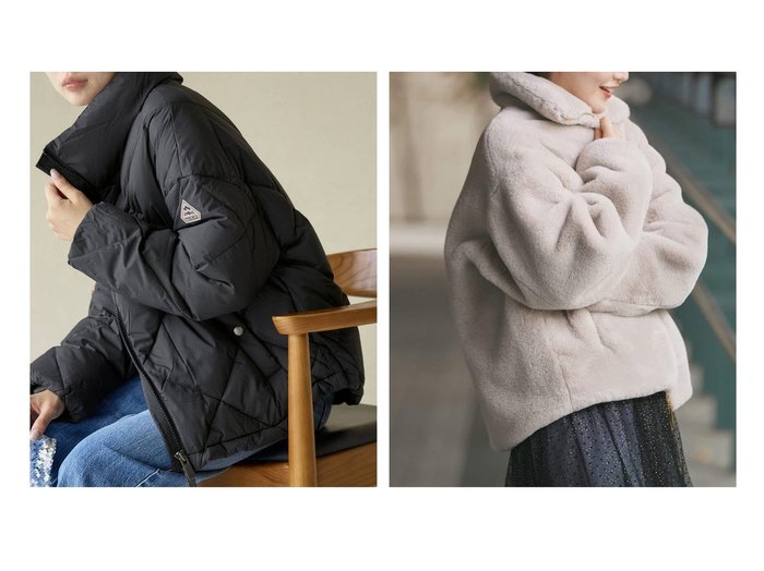 【IENA/イエナ】の《》タトラス BARBRA バルブラ ファーブルゾン&ピレネックス ADELE ダウンジャケット HWY009 おすすめ！トレンド、レディースファッションの通販 おすすめ人気トレンドファッション通販アイテム 人気、トレンドファッション・服の通販 founy(ファニー) ファッション Fashion レディースファッション Fashion for Women アウター Coat / Outerwear Collection レディースジャケット・軽アウター Jackets ブルゾンジャケット・スポーティアウター Blouson Jackets キルト Quilt, Quilted Fabric クラシック Classic, Timeless Style ショルダー Shoulder, Shoulder Strap ショート Short, Short Length ジャケット Jacket, Outerwear スタンド Stand Collar, Upright Stand ダウン Down, Puffer ドロップ Drop Shoulder, Dropped Style フェザー Feather, Feather Detail フランス France, French フロント Front, Front Design ポケット Pocket, Pocket Detail イタリア Italy エレガント 上品 Elegant コレクション Collection, Seasonal Line 人気 Popular, Best Seller ブルゾン Blouson, Bomber Jacket ミラノ Milano Style, Italian-Inspired リラックス Relax, Relaxed Fit ワイド Wide, Wide Fit A/W・秋冬 Autumn/Winter |ID:crp329100000225269