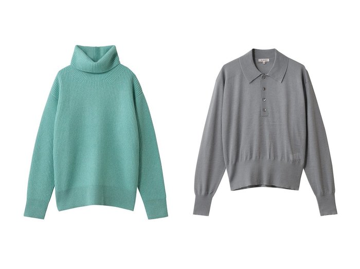 【BLAMINK/ブラミンク】のカシミヤウールタートルネックニット&18Gレギュラーカラーロングスリーブニット おすすめ!トレンド、レディースファッションの通販 おすすめ人気トレンドファッション通販アイテム 人気、トレンドファッション・服の通販 founy(ファニー) ファッション Fashion レディースファッション Fashion for Women トップス・カットソー Cut & Sew Tops ニット Knit Tops & Sweaters カジュアルプルオーバー・ニットトップス Pullovers & Knit Tops / Casual Pullovers タートルネック・ハイネックトップス Turtlenecks & High-Neck Tops シンプル Simple, Minimal タートルネック Turtleneck, High Neck リラックス Relax, Relaxed Fit 新作・新入荷 New Arrivals / New In シアー Sheer, See-Through トレンド Trend, Trending Now バランス Balance, Style Balance A/W・秋冬 Autumn/Winter |ID:crp329100000225275