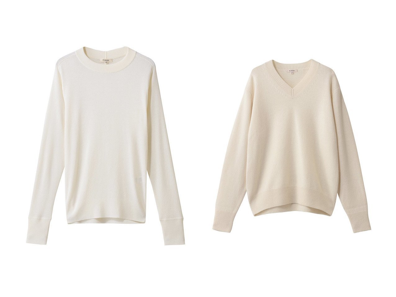 【BLAMINK/ブラミンク】の18Gリブクルーニット&7GVネックニット おすすめ！トレンド、レディースファッションの通販 おすすめ人気トレンドファッション通販アイテム インテリア・キッズ・メンズ・レディースファッション・服の通販 founy(ファニー) 　ファッション　Fashion　レディースファッション　Fashion for Women　トップス・カットソー　Cut & Sew Tops　ニット　Knit Tops & Sweaters　カジュアルプルオーバー・ニットトップス　Pullovers & Knit Tops / Casual Pullovers　Vネックトップス　V-Neck Tops / V-Cut Neckline Shirts　シンプル　Simple, Minimal　モチーフ　Motif, Design Theme　ランダム　Random, Irregular　新作・新入荷　New Arrivals / New In　ホワイト系　White　ブラック系　Black　ブラウン系　Brown　|ID:crp329100000225276