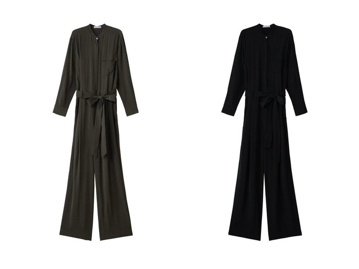 【MY WEAKNESS/マイ ウィークネス】のHilja All In One おすすめ！トレンド、レディースファッションの通販 おすすめ人気トレンドファッション通販アイテム 人気、トレンドファッション・服の通販 founy(ファニー) ファッション Fashion レディースファッション Fashion for Women パンツ Pants & Trousers とろみ Fluid, Flowy Fabric キュプラ Cupro, Eco Fabric ストレート Straight, Straight Cut スニーカー Sneakers, Trainers エレガント 上品 Elegant 新作・新入荷 New Arrivals / New In |ID:crp329100000225298