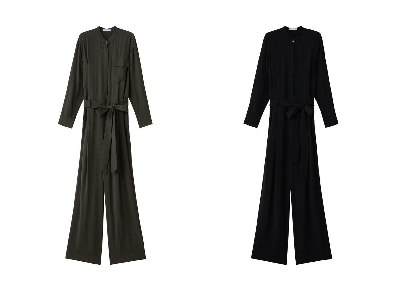 【MY WEAKNESS/マイ ウィークネス】のHilja All In One おすすめ！トレンド、レディースファッションの通販 おすすめ人気トレンドファッション通販アイテム インテリア・キッズ・メンズ・レディースファッション・服の通販 founy(ファニー) 　ファッション　Fashion　レディースファッション　Fashion for Women　パンツ　Pants & Trousers　とろみ　Fluid, Flowy Fabric　キュプラ　Cupro, Eco Fabric　ストレート　Straight, Straight Cut　スニーカー　Sneakers, Trainers　エレガント 上品　Elegant　新作・新入荷　New Arrivals / New In　ブラック系　Black　|ID:crp329100000225298