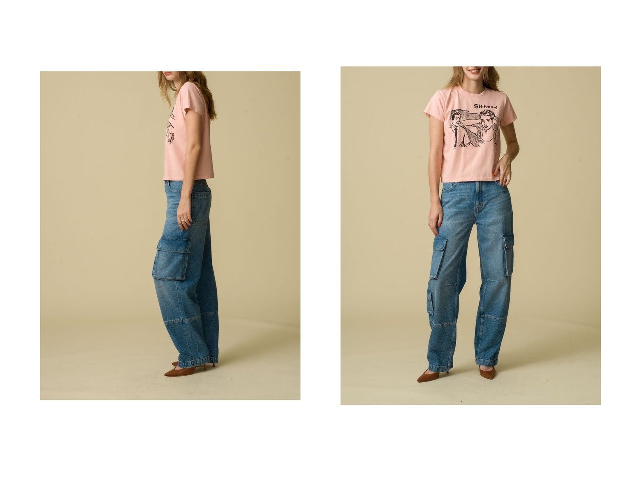 【MOTHER/マザー】のTHE SIDE DISH CARGO SKIMP ワイドカーゴデニム (OTL) おすすめ！トレンド、レディースファッションの通販 おすすめ人気トレンドファッション通販アイテム インテリア・キッズ・メンズ・レディースファッション・服の通販 founy(ファニー) 　ファッション　Fashion　レディースファッション　Fashion for Women　パンツ　Pants & Trousers　デニムパンツ・ジーンズ・美脚デニム　Denim Jeans & Pants　デニム　Denim, Jeans Material　フラップ　Flap, Flap Pocket　ポケット　Pocket, Pocket Detail　ロング　Long, Long-Length　ワイド　Wide, Wide Fit　新作・新入荷　New Arrivals / New In　ブルー系　Blue　|ID:crp329100000225322