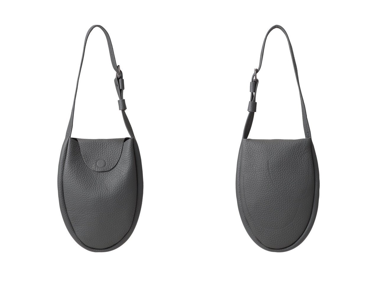 【PLAIN PEOPLE/プレインピープル】の【frrry】106 PEBBLE バッグ おすすめ！トレンド、レディースファッションの通販 おすすめ人気トレンドファッション通販アイテム インテリア・キッズ・メンズ・レディースファッション・服の通販 founy(ファニー) 　ファッション　Fashion　レディースファッション　Fashion for Women　バッグ　Bags　シェイプ　Shape, Slim Fit　スタイリッシュ　Stylish, Fashionable　フラップ　Flap, Flap Pocket　マグネット　Magnet, Magnetic Closure　モダン　Modern, Contemporary　新作・新入荷　New Arrivals / New In　グレー系　Gray　|ID:crp329100000225369