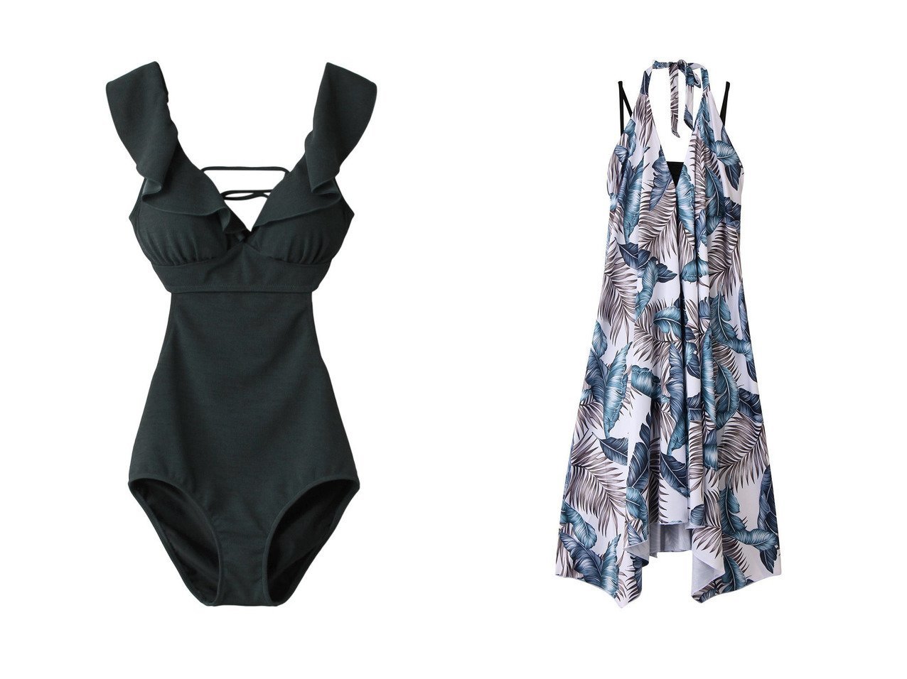 【Reir/レイール】の【BeachQueen】WEB限定ドレスパレオ3点セット&【San-ai Resort】Slabワンピース おすすめ！トレンド、レディースファッションの通販 おすすめ人気トレンドファッション通販アイテム インテリア・キッズ・メンズ・レディースファッション・服の通販 founy(ファニー) 　ファッション　Fashion　レディースファッション　Fashion for Women　ワンピース　Dresses　スポーツウェア　Functional & Stylish Sportswear　スポーツ ワンピース　Athletic Dress / Tennis Dress　水着　Swimwear　レディース水着・ビーチウェア　Swimwear & Beachwear　カッティング　Cutting Detail　スポーツ　Sports, Activewear　デコルテ　Décolleté, Neckline　フェミニン　Feminine, Girly　フリル　Frill, Ruffle　リラックス　Relax, Relaxed Fit　レース　Lace, Lace Fabric　ワイヤー　Wire, Wired Bra　再入荷　Restock / Back in Stock　定番　Standard, Basic Item　水着　Swimsuit, Swimwear　グリーン系　Green　ホワイト系　White　ブラック系　Black　ブルー系　Blue　|ID:crp329100000225374