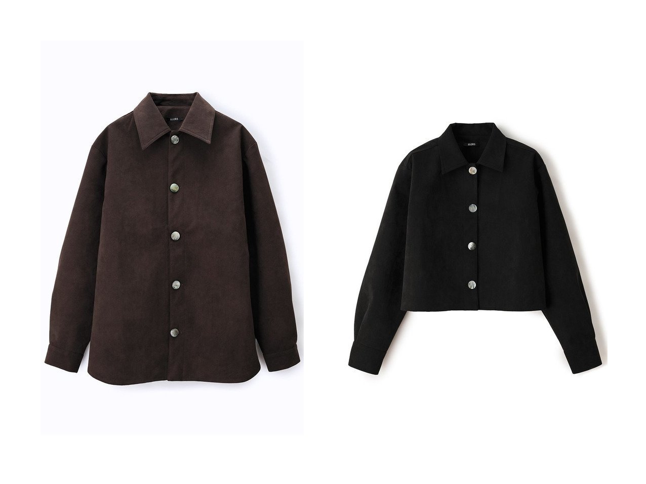 【aLORS/アロー】のVeste en Alcantara Brun equestre Chiron ジャケット&Veste courte en Alcantara Noir de Lune Artemis ジャケット おすすめ！トレンド、レディースファッションの通販 おすすめ人気トレンドファッション通販アイテム インテリア・キッズ・メンズ・レディースファッション・服の通販 founy(ファニー) 　ファッション　Fashion　レディースファッション　Fashion for Women　アウター　Coat / Outerwear Collection　レディースジャケット・軽アウター　Jackets　イタリア　Italy　クラシック　Classic, Timeless Style　ジャケット　Jacket, Outerwear　リュクス　Luxury, Elegant, High-End, Chic　リラックス　Relax, Relaxed Fit　エレガント 上品　Elegant　新作・新入荷　New Arrivals / New In　ブラウン系　Brown　ブラック系　Black　|ID:crp329100000225375