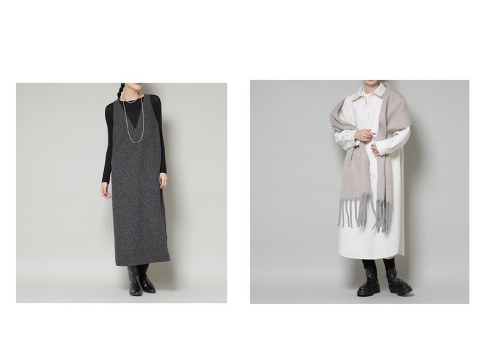 【nano universe/ナノ ユニバース】のソフトメルトンジャージーハーフジップワンピース&ツイードIラインワンピース×シアーリブニットセット おすすめ!トレンド、レディースファッションの通販 おすすめ人気トレンドファッション通販アイテム 人気、トレンドファッション・服の通販 founy(ファニー) ファッション Fashion レディースファッション Fashion for Women ワンピース Dresses ツイード Twill, Twill Weave エレガント 上品 Elegant 2025年 2025 2025-2026秋冬・A/W Autumn/Winter 2025–26 AW25–26 |ID:crp329100000225389