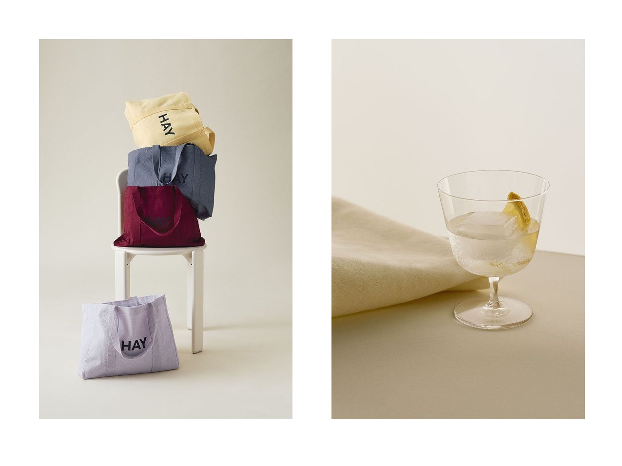 【HAY/ヘイ】のCurve Stem Glass Small&Shopper Bag Medium おすすめ！インテリア雑貨、家具 おすすめ人気トレンドファッション通販アイテム インテリア・キッズ・メンズ・レディースファッション・服の通販 founy(ファニー) 　ポケット　Pocket, Pocket Detail　新作・新入荷　New Arrivals / New In　ビジネス 仕事 通勤　Business / Work / Commuting　エレガント 上品　Elegant　ガラス　Glass, Glassware　グラス　Glass, Eyewear　シンプル　Simple, Minimal　テーブル　Table, Dining Table　デザート　Dessert, Sweet Treat　ブルー系　Blue　イエロー系　Yellow　|ID:crp329100000225397