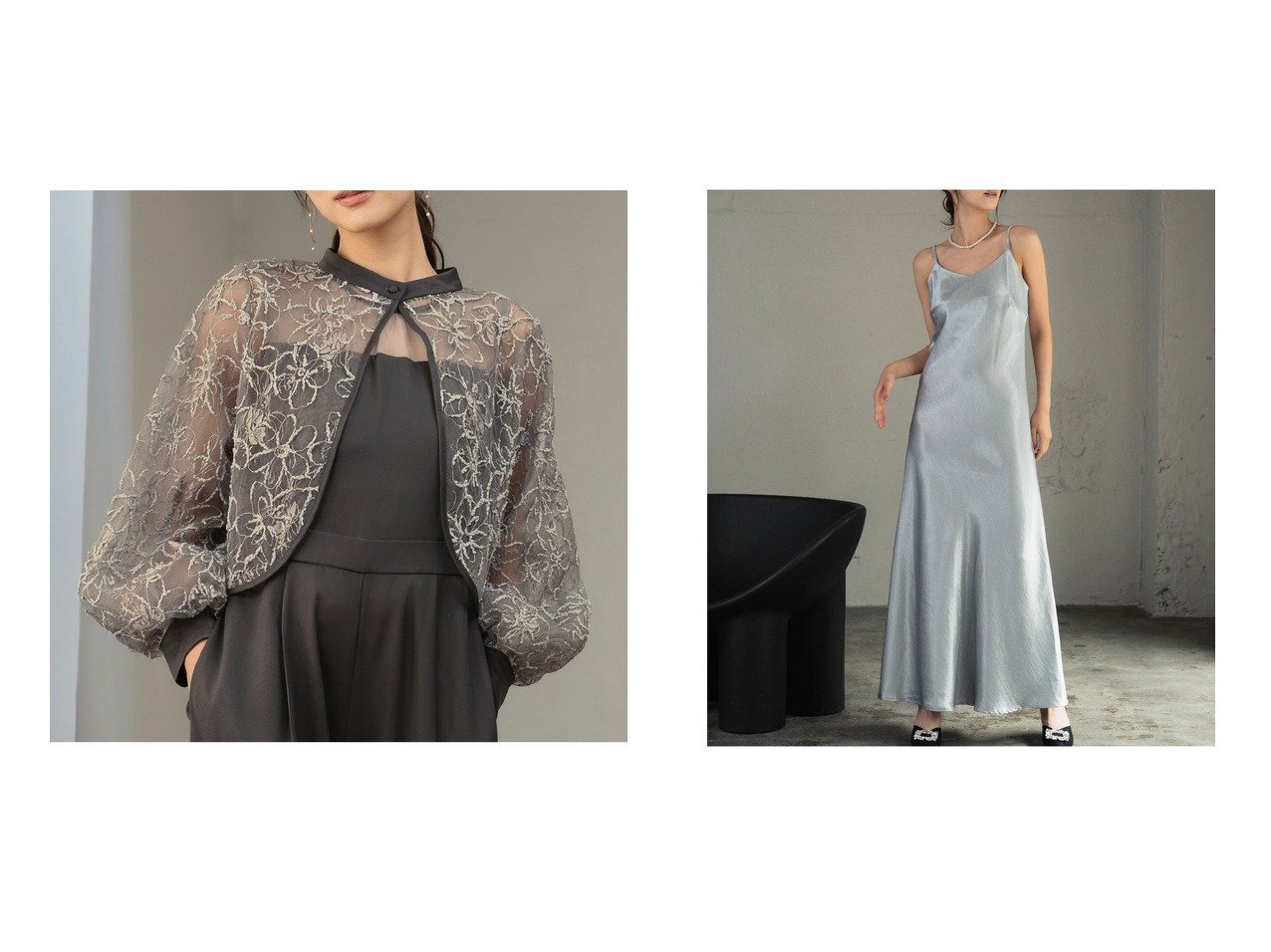 【GIRL/ガール】の2wayレースブラウス&オールイワンパンツ2点セットパーティードレス&サテンキャミソールワンピース プチプラ、パーティードレス　おすすめ！トレンド、レディースファッションの通販 おすすめ人気トレンドファッション通販アイテム インテリア・キッズ・メンズ・レディースファッション・服の通販 founy(ファニー) 　ファッション　Fashion　レディースファッション　Fashion for Women　パンツ　Pants & Trousers　ワンピース　Dresses　新作・新入荷　New Arrivals / New In　ドレス　Dress, One-Piece　プチプライス・低価格　Affordable / Budget Price　レース　Lace, Lace Fabric　|ID:crp329100000225406