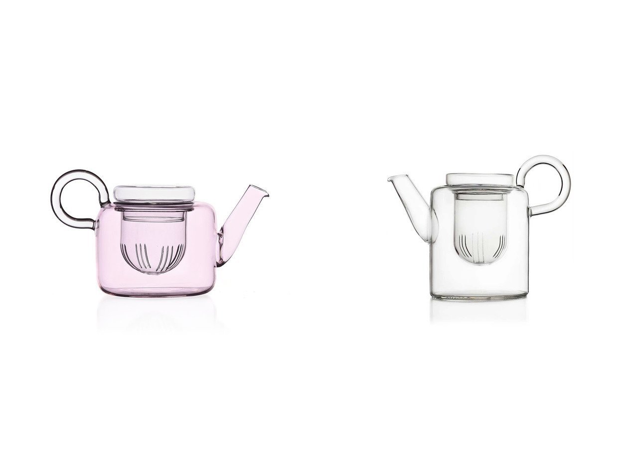 【ICHENDORF MILANO/イッケンドルフ ミラノ】のピウマ フィルター付ティーポット 600ml&ピウマ フィルター付ティーポット 700ml おすすめ！インテリア雑貨、家具 おすすめ人気トレンドファッション通販アイテム インテリア・キッズ・メンズ・レディースファッション・服の通販 founy(ファニー) 　イタリア　Italy　ガラス　Glass, Glassware　シンプル　Simple, Minimal　テーブル　Table, Dining Table　フォルム　Silhouette, Form　レッド系　Red　|ID:crp329100000225408