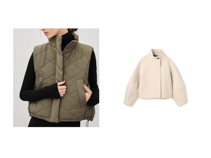 【uncrave/アンクレイヴ】のパディング ベスト&パディング×ボンディングコンビ コート おすすめ！トレンド、レディースファッションの通販 おすすめ人気トレンドファッション通販アイテム 人気、トレンドファッション・服の通販 founy(ファニー) ファッション Fashion レディースファッション Fashion for Women アウター Coat / Outerwear Collection コート・ロングコート・ピーコート Long Coats, Peacoats & More レディースジャケット・軽アウター Jackets キルティング Quilted, Quilting キルト Quilt, Quilted Fabric コンビ Combo, Combination Style ショルダー Shoulder, Shoulder Strap ショート Short, Short Length スタンド Stand Collar, Upright Stand タフタ Taffeta, Structured Fabric トレンド Trend, Trending Now ドッキング Docking, Mixed Material ドロップ Drop Shoulder, Dropped Style ボンディング Bonding, Bonded Fabric メランジ Melange, Mixed Yarn リアル Real, Realistic 新作・新入荷 New Arrivals / New In |ID:crp329100000225433