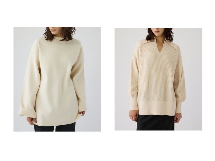 【RIM.ARK/リムアーク】のニット&プルオーバー おすすめ!トレンド、レディースファッションの通販 おすすめ人気トレンドファッション通販アイテム 人気、トレンドファッション・服の通販 founy(ファニー) ファッション Fashion レディースファッション Fashion for Women トップス・カットソー Cut & Sew Tops ニット Knit Tops & Sweaters カジュアルプルオーバー・ニットトップス Pullovers & Knit Tops / Casual Pullovers シャツ・ブラウス・オフィスカジュアル Elegant Blouses & Button-Ups ロングTシャツ・Tシャツ Longline T-Shirts & Tees カットソー・ベーシックTシャツ Cut-and-Sewn Tops / Stretch Tees & Basics おすすめ Recommended / Our Picks スリム Slim, Slim Fit タイトスカート Pencil Skirt, Tight Skirt バランス Balance, Style Balance リラックス Relax, Relaxed Fit スリーブ Sleeve, Long Sleeve / Short Sleeve セットアップ Set-Up, Coordinated Outfit トレンド Trend, Trending Now ロング Long, Long-Length |ID:crp329100000225438