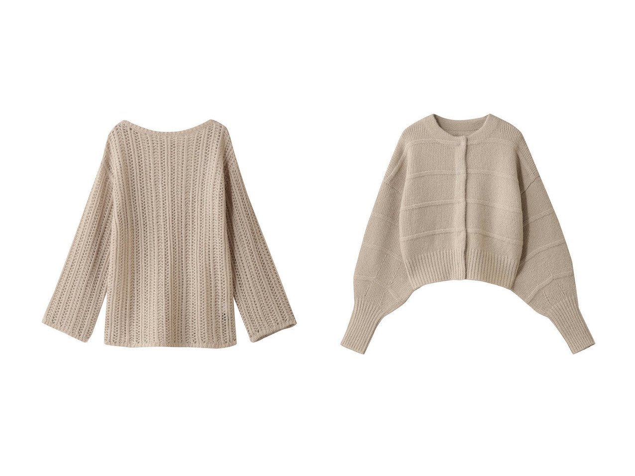 【uncrave/アンクレイヴ】のフィラメントモヘアニット プルオーバー&フィラメントモヘアニット 2WAYカーディガン おすすめ！トレンド、レディースファッションの通販 おすすめ人気トレンドファッション通販アイテム インテリア・キッズ・メンズ・レディースファッション・服の通販 founy(ファニー) 　ファッション　Fashion　レディースファッション　Fashion for Women　トップス・カットソー　Cut & Sew Tops　ニット　Knit Tops & Sweaters　カジュアルプルオーバー・ニットトップス　Pullovers & Knit Tops / Casual Pullovers　カーディガン・羽織り　Layered Style Cardigans　トレンド　Trend, Trending Now　ボトム　Bottoms, Lower Wear　新作・新入荷　New Arrivals / New In　ブラック系　Black　ベージュ系　Beige　|ID:crp329100000225441