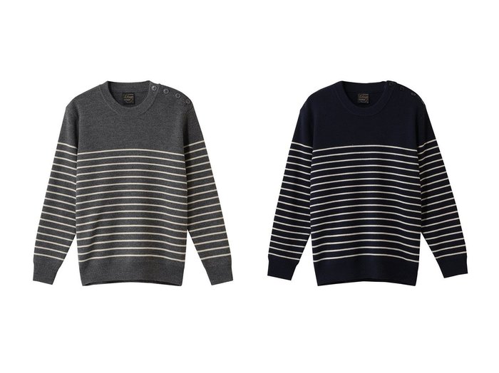 【heliopole/エリオポール】の【Letroyes】MARINE BORDER ニット おすすめ!トレンド、レディースファッションの通販 おすすめ人気トレンドファッション通販アイテム 人気、トレンドファッション・服の通販 founy(ファニー) ファッション Fashion レディースファッション Fashion for Women トップス・カットソー Cut & Sew Tops ニット Knit Tops & Sweaters カジュアルプルオーバー・ニットトップス Pullovers & Knit Tops / Casual Pullovers ウォーム Warm Fabric ボーダー Border, Stripe 新作・新入荷 New Arrivals / New In |ID:crp329100000225449